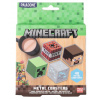Set 4 kovových podtácků Minecraft
