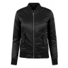 Bunda URBAN CLASSICS - LADIES SATIN BOMBER JACKED \ Black M