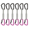 set expresiek MAMMUT WORKHORSE Keylock 17cm 6-Pack QuickDraws Grey-Pink