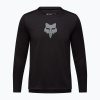 Detské cyklistické tričko s dlhým rukávom Fox Racing Ranger Fox Head Jr black