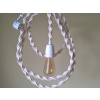 Svietidlá - Závesné svietidlá - Lampka BRAID Naturalna z włącznikiem (Svietidlá - Závesné svietidlá - Lampka BRAID Naturalna z włącznikiem)