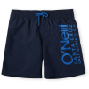 O'Neill ORIGINAL CALI SHORTS tmavo modrá,modrá Chlapčenské plavecké šortky 152