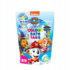 Nickelodeon Paw Patrol Colour Bath Tabs prípravok do kúpeľa pre deti 9x16 g