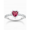 Thomas Sabo TR2484-013-10-54 ring romance silver Ladies