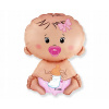 Godan Fóliový balón 24 Dievča Baby Girl ružová
