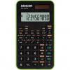 Kalkulačka Sencor, SEC 106 GN, zelená, školská, desaťmiestna, zelený rámček