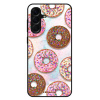 Lesklé pouzdro iSaprio pro Samsung Galaxy A56 5G - Donuts 11 (Lesklé pouzdro, kryt, obal iSaprio Exclusive na mobil Samsung Galaxy A56 5G s motivem Donuts 11 - elegantní skleněný vzhled, skvělá ochran