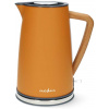 NEDIS rýchlovarná kanvica KAWK510EOR / objem 1,7 l / Soft-Touch / 1850 - 2200 W / nerezová oceľ / oranžová
