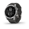 Garmin fenix® 7 – Standard Edition, Silver / Black Band 010-02540-01
