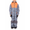 686 kombinéza - Boys Shazam One-Piece Charcoal Camo Clrblk (CHCM) veľkosť: L