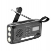 Sandberg Survivor All-in-1 DAB Radio 4500 mAh, multifunkčné outdoorové rádio, čierne (421-17)