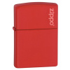 Benzínový zapalovač Zippo Red Matte w/Zippo Logo 26096