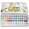 Farby temperové Creative Jungle 12ml 12ks Sakota CEA2704A prémium