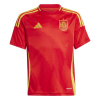 adidas Spain Home Shirt 2024 Juniors Red 13 Years
