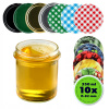 Sklenené poháre Kadax Berti K5747 priehľadné 350 ml 10 ks
