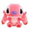 Maskot Lilo a Stitch medveď plyšový 25 cm RUŽOVÝ