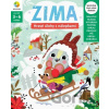 Koliesko ZIMA – hravé úlohy s nálepkami