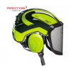 Prilba PROTOS® Integral Arborist, štít F39, olivová/neónovo žltá