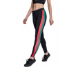 Urban Classics dámske Side Stripe legíny, čierne - M