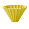 kávový dripper ORIGAMI S porcelánový žltý