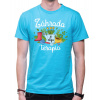 tricko, Farba tyrkysová modrá, Strih/ Variant Pánsky / UNISEX