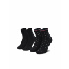 Tommy Hilfiger dámske čierne ponožky 2 pack 701210522 35