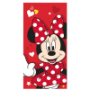 Jerry Fabrics Osuška Minnie Red heart 70x140 cm