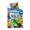 Bavlnené posteľné obliečky Hot Wheels - Let's Race