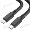 Datakábel BOROFONE BX81 GOODWAY USB-C a USB-C PD 60W 1 meter čierny 3A