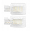 VOLVO Xc60 C30 V50 S40 V60 S60 LED lampa na osvetlenie kabíny studená biela