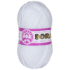 Priadza DORA 100 g 000 Snowhite