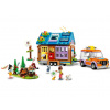 LEGO Friends Mobilný dom na kolesách s autom 41735