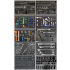 SP Tools Dielenský box SPT SUMO XL - s 13 zásuvkami SP44725 Typ: Vybavený, Počet náradí: 610 kusov