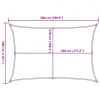 vidaXL Tieniaca plachta 160 g/m², antracitová 3x5 m, HDPE - Antracitová - 50033-5221