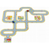 Cestné kartónové podlahové puzzle s vozidlami Goki