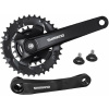 Kľuková sada kľuky na bicykel Shimano FC-MT101-B2 36/22T 9-rýchlostná 175 mm