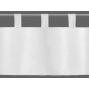 Bistro záves Alster 140x50 cm, biely