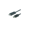 PremiumCord DisplayPort na HDMI kabel 2m M/M kportadk01-02