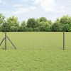 zahrada-XL Plot s stĺpmi Sivá 0.6 x 10 m Oceľ 3350378