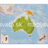 Austrália politická Terra 100x120cm zapichovacia bez rámu MI