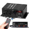 HIFI STEREO ZOSILŇOVAČ 40W + 40W BLUETOOTH 5.0 MINI AUDIO PREHRÁVAČ AK45
