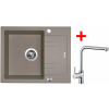 Sinks Linea 600 XC Truffle + Elka