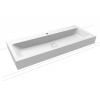 Kaldewei Umyvadlo Cono 3091 120x50 cm alpská bílá otvor pro baterii, bez přepadu 902706013001