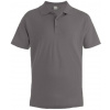 PROMODORO 4001 / Pánska polokošeľa z prstencovej bavlny - steel grey S
