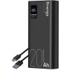 OBAL:ME EnergyPulse Powerbank 20000mAh, 22,5W, čierna 4260070