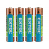 Extol Energy 42010 Batéria alkalická 4ks, 1,5V, typ AAA