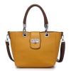 Kabelka Borse Milano Mini Tote - hnedá žltá