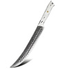 IZMAEL Damaškový kuchynský nôž Yuzuki Slaughter/Biela 26 cm