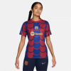 Nike FC Barcelona Academy Pro Pre Match Top 2023 2024 Womens Royal Blue 12 (M)