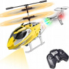Diaľkovo ovládaný vrtuľník TERRAMUS zlatý 2,4 GHz so životoskopom a LED